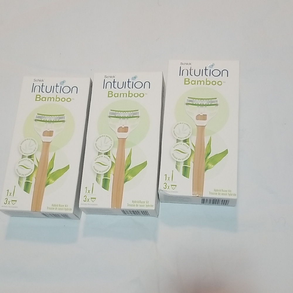 Schick Intuition Bamboo Razor kit